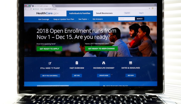 S&P Global Ratings said that open enrollment will result in fewer people with Obamacare plans in 2018. (AP Photo/Alex Brandon)