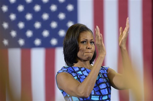 Michelle Obama: Barack turned down high-paying jobs to serve others