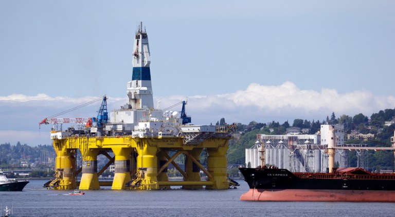 Our country's record-setting energy revolution -- and the quantities of electricity, jobs, economic growth, government revenue, and lower consumer costs that it has spearheaded -- depends on our ability to employ an all-of-the-above energy approach that utilizes every resource available to us, onshore and off. (AP file photo/Elaine Thompson)