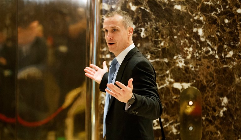 Corey Lewandowski reportedly told Trump that his speeches should be unscripted and he should let loose like he did on the campaign trail. (AP Photo/Evan Vucci, File)
