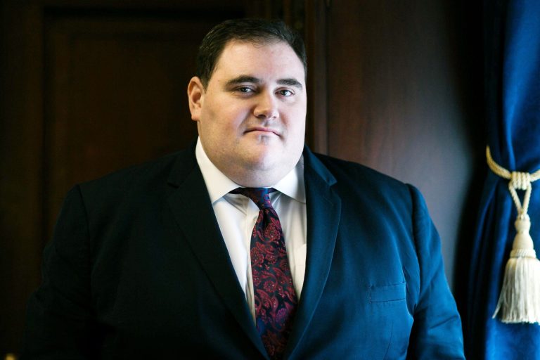 Dallas Gerber is communications director for Rep. Bob Gibbs, R-Ohio. (Graeme Jennings/Washington Examiner)