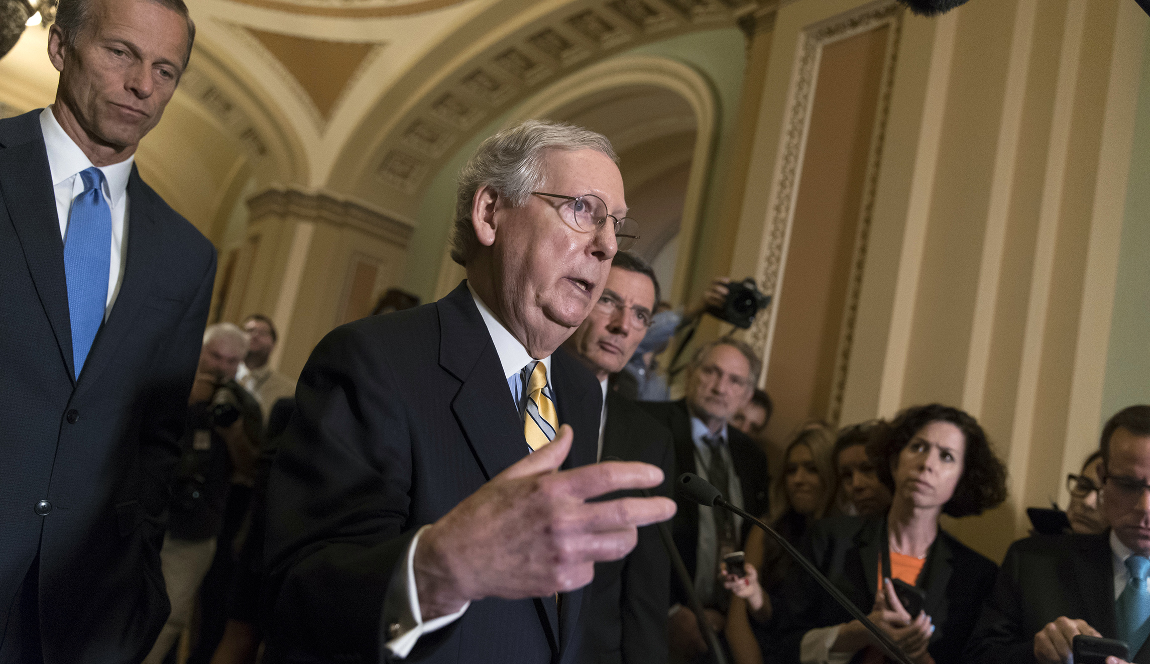 McConnell hints at bipartisanship if GOP healthcare plan fails