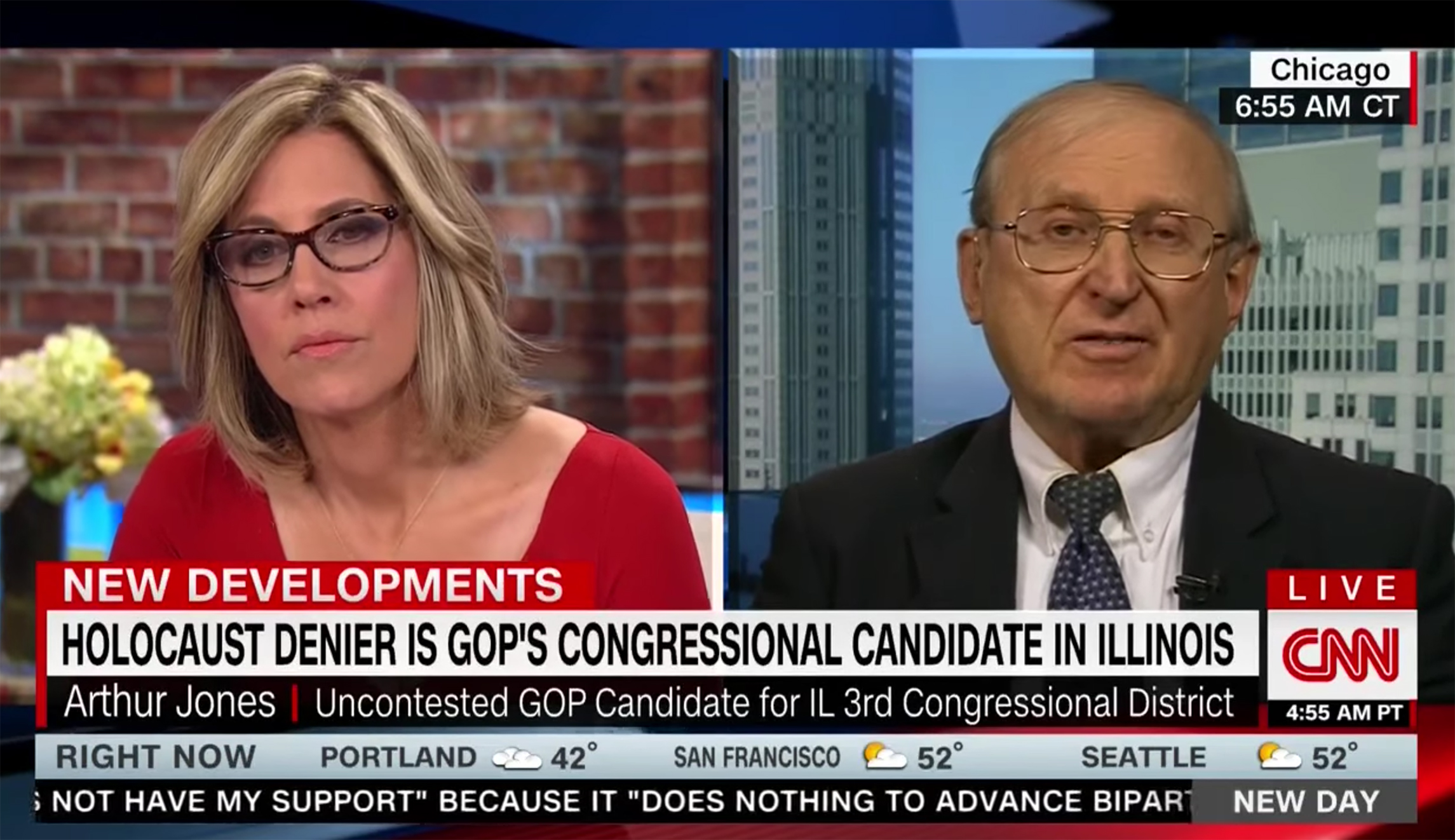 CNN host slams Holocaust denier running for Congress: ‘You’re a Nazi’: WATCH