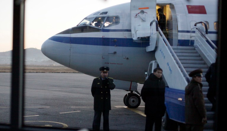 State-owned airline Air China suspended flights Tuesday between Beijing and North Korea due to a lack of demand, deepening the North's isolation amid mounting U.N. sanctions over its nuclear and missile programs.(AP Photo/ Greg Baker, File)