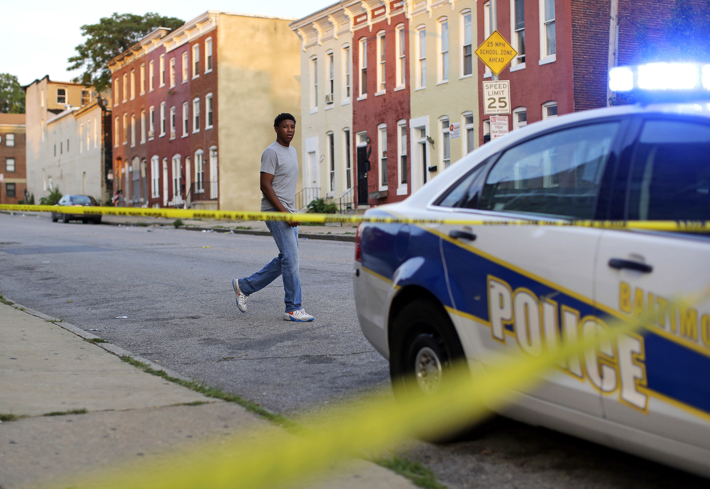 Teenage boy with fake gun shot by Baltimore police