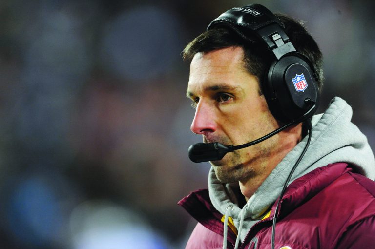 Patrick McDermott/Getty Images
Redskins offensive coordinator Kyle Shanahan: 