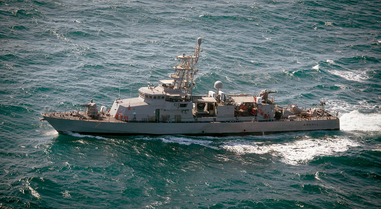 U.S. patrol boat fired warning shots in confrontation with Iranian boats