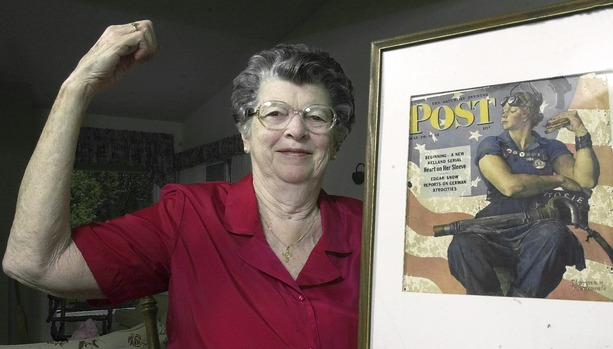 Model for iconic ‘Rosie the Riveter’ painting dies