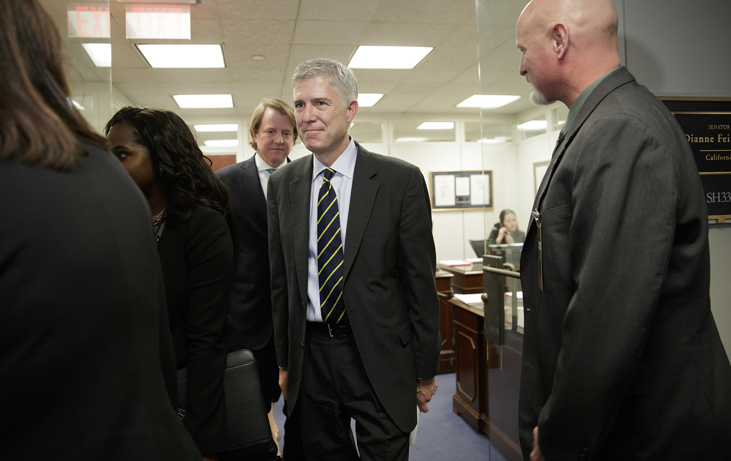 Neil Gorsuch refusing to meet with female Democratic senators?