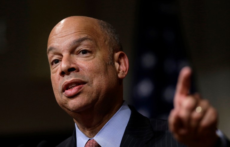 Homeland Security Secretary Jeh Johnson said we need to be concerned about rail security. (AP Photo/Steven Senne, File)
