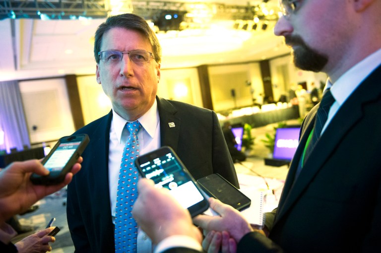 McCrory called Cuomo's ban on all official state travel to North Carolina 