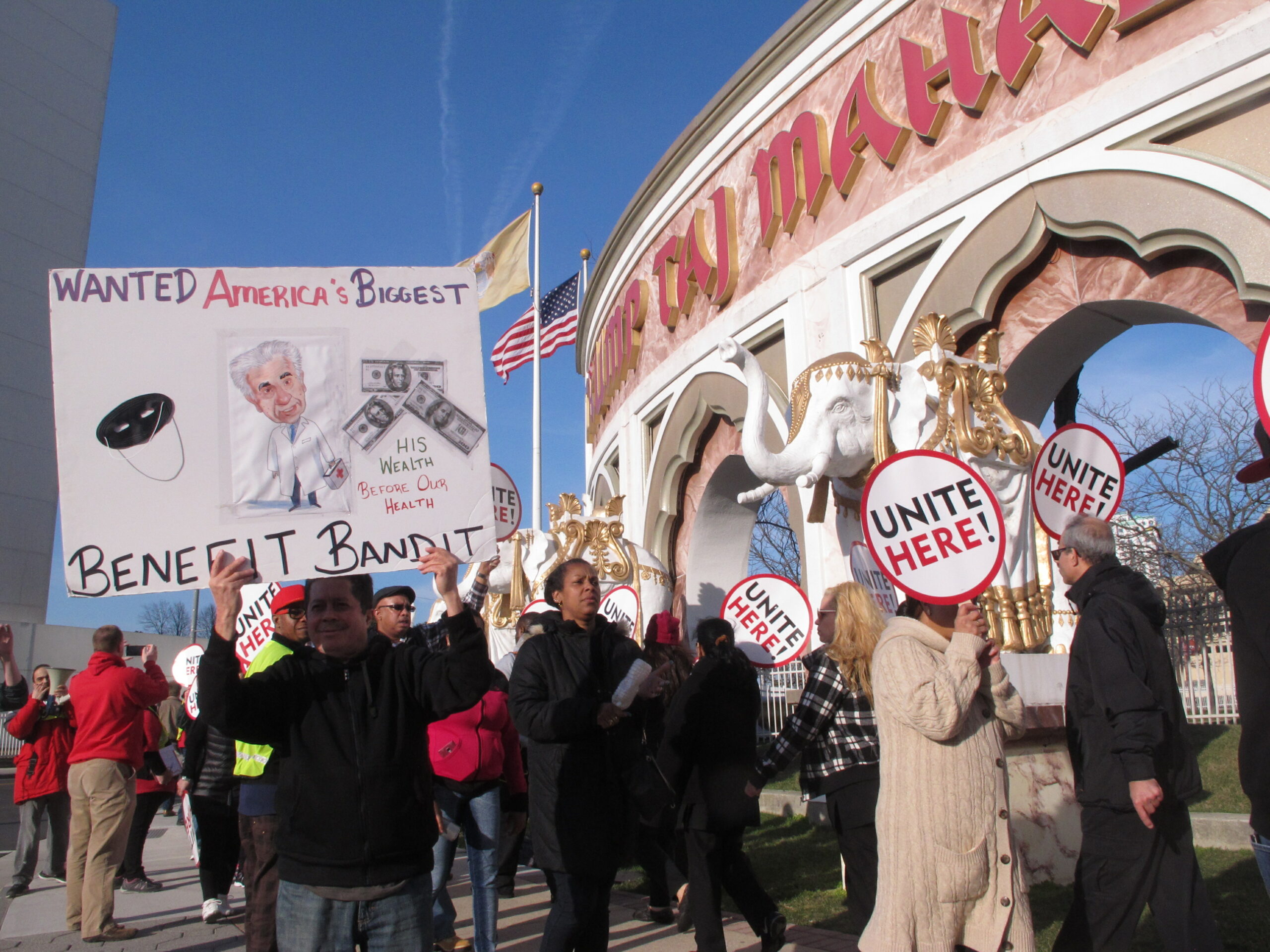 Union asks Supreme Court to intervene in dispute with Trump casino