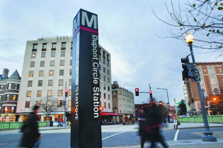 Dupont metro station.