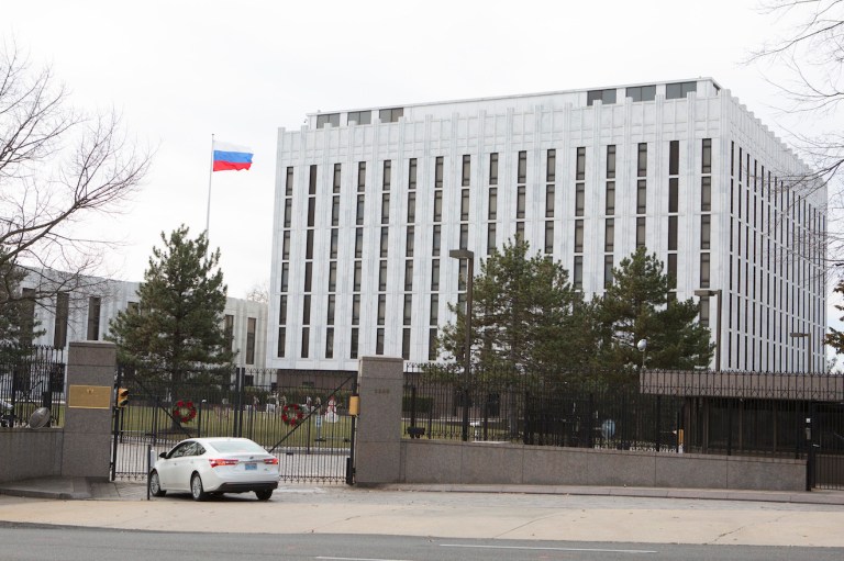 Plaza in Front of Russian Embassy Named for Murdered Putin Critic Boris Nemtsov