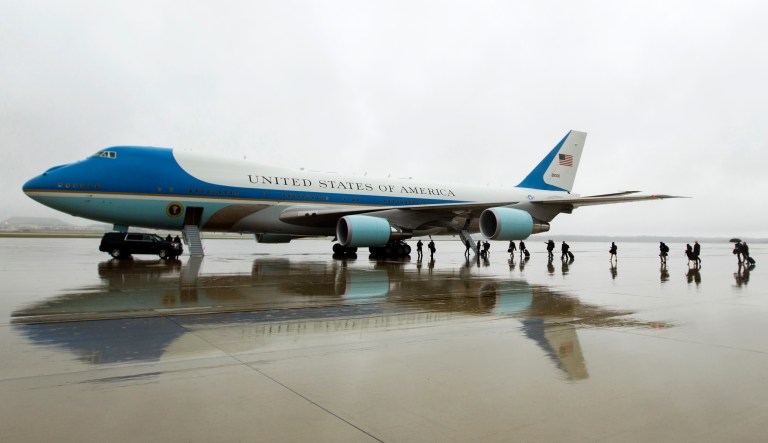 In December 2016, President Trump claimed that the $4 billion price tag for the two new Air Force One planes was 