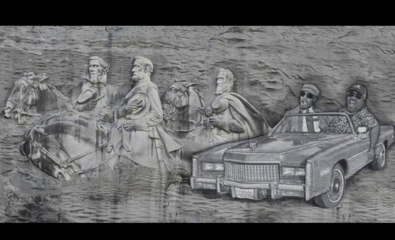 Artist Advocates Adding Engravings of Outkast Alongside Confederates on Stone Mountain