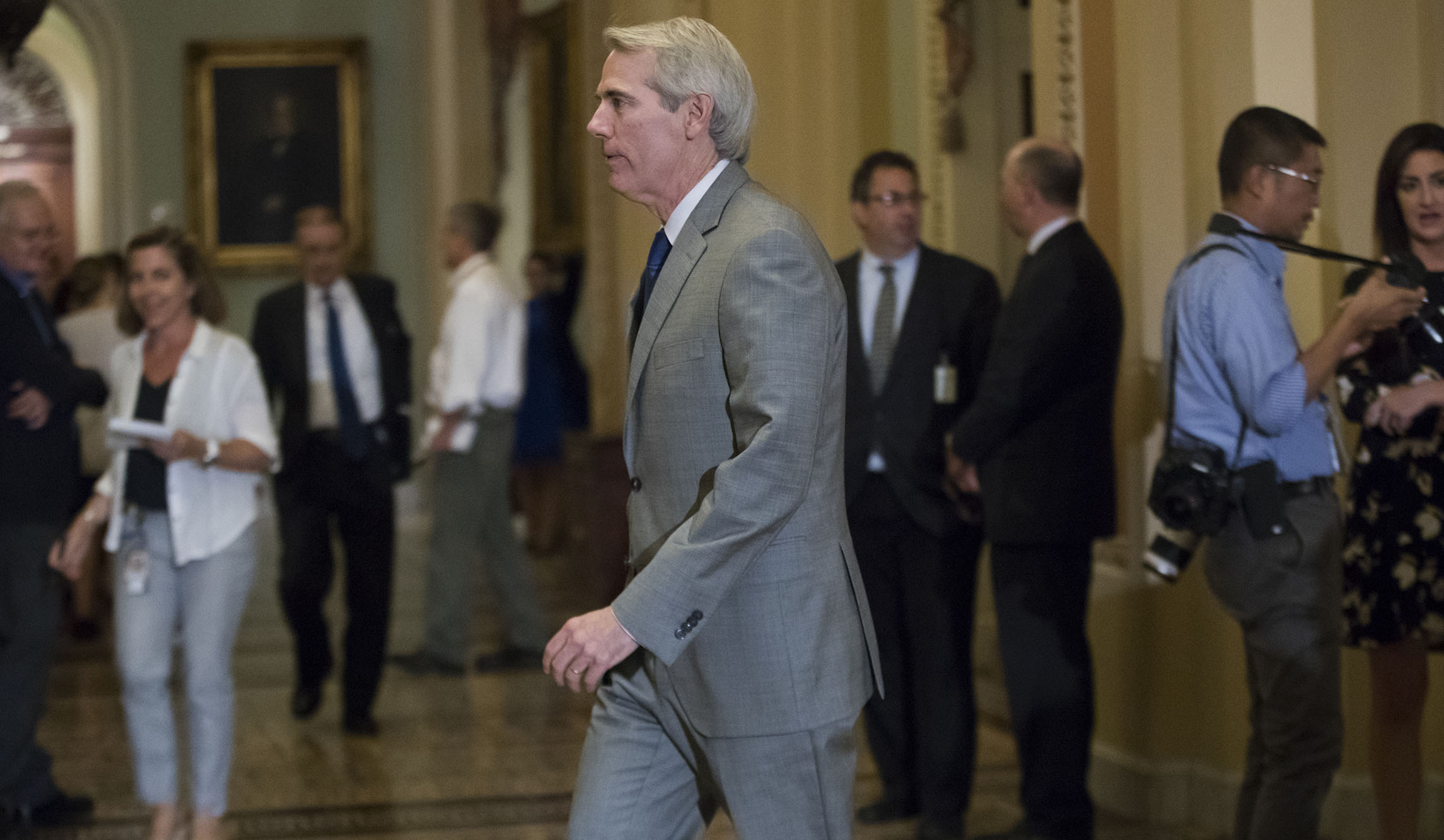 Rob Portman plays down Republican internal divisions: ‘The party is in pretty good shape’