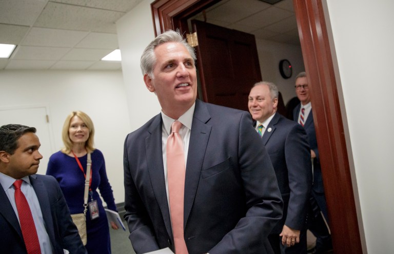 McCarthy wants Price to enforce the Weldon Amendment to kill an abortion-related government mandate. (AP Photo/J. Scott Applewhite)