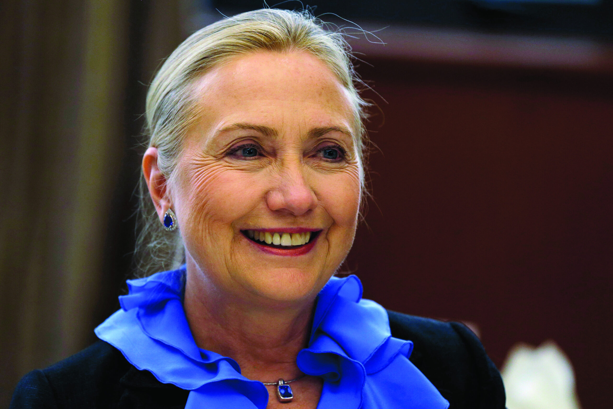 Hillary Clinton back at work after hospitalization