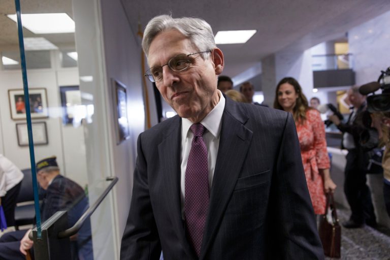 Judge Merrick Garland, former President Barack Obama's choice to replace the late Justice Antonin Scalia on the Supreme Court, was denied hearings and a vote by Republicans. (AP Photo/J. Scott Applewhite, File)