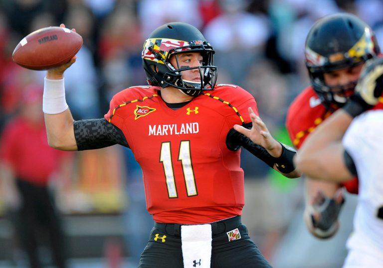 Maryland quarterback Perry Hills (AP file photo)