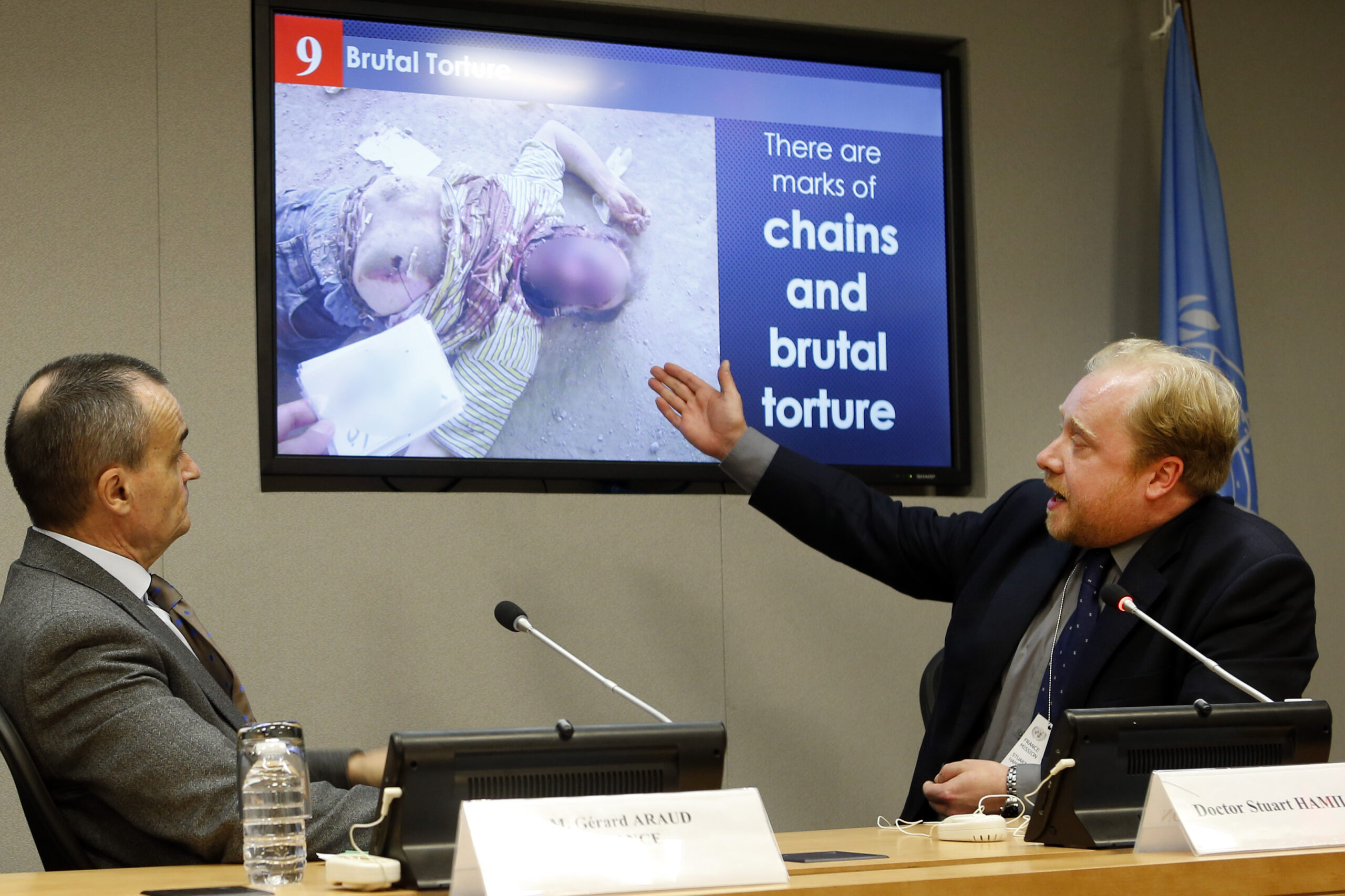 Security Council sees grim images of Syrian dead