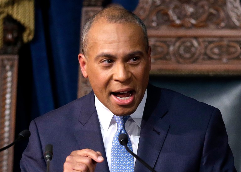Deval Patrick once opposed Sen. Jeff Sessions in an Alabama voting rights case. (AP Photo/Steven Senne)