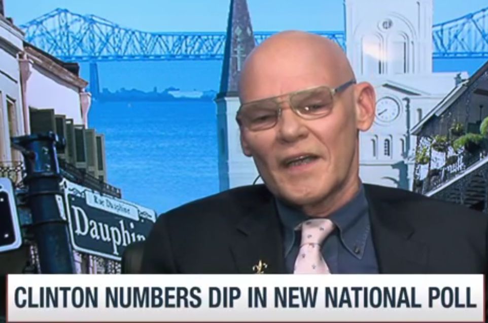 Carville: Clinton scandal ‘garbage,’ doesn’t add up to a ‘hill of beans’