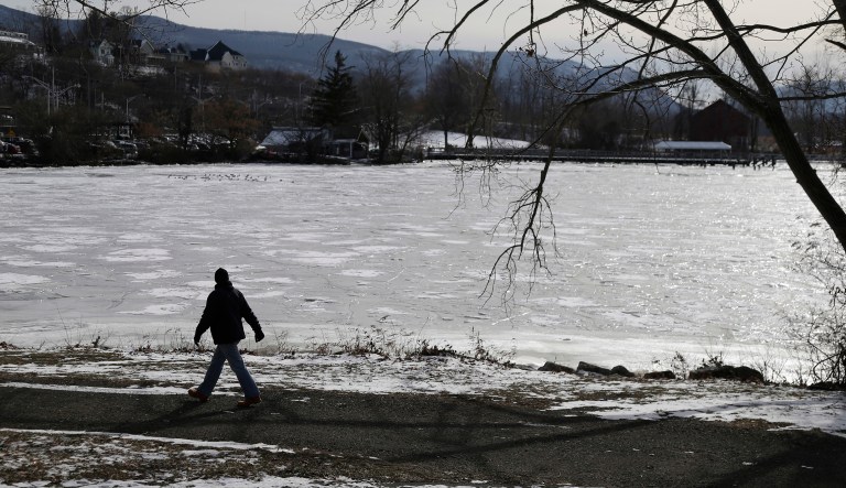More natural gas was taken out of storage to feed demand during the two-week polar freeze than ever before, the Energy Department said. (AP Photo/Seth Wenig)