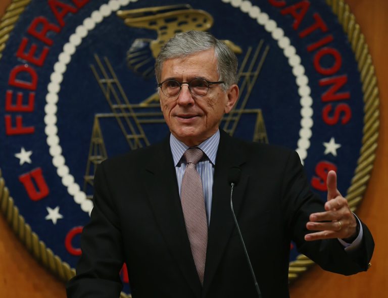FCC Chairman Tom Wheeler speaks Tuesday at a roundtable event to discuss approaches to ensure an open internet. (Getty images/Mark Wilson)