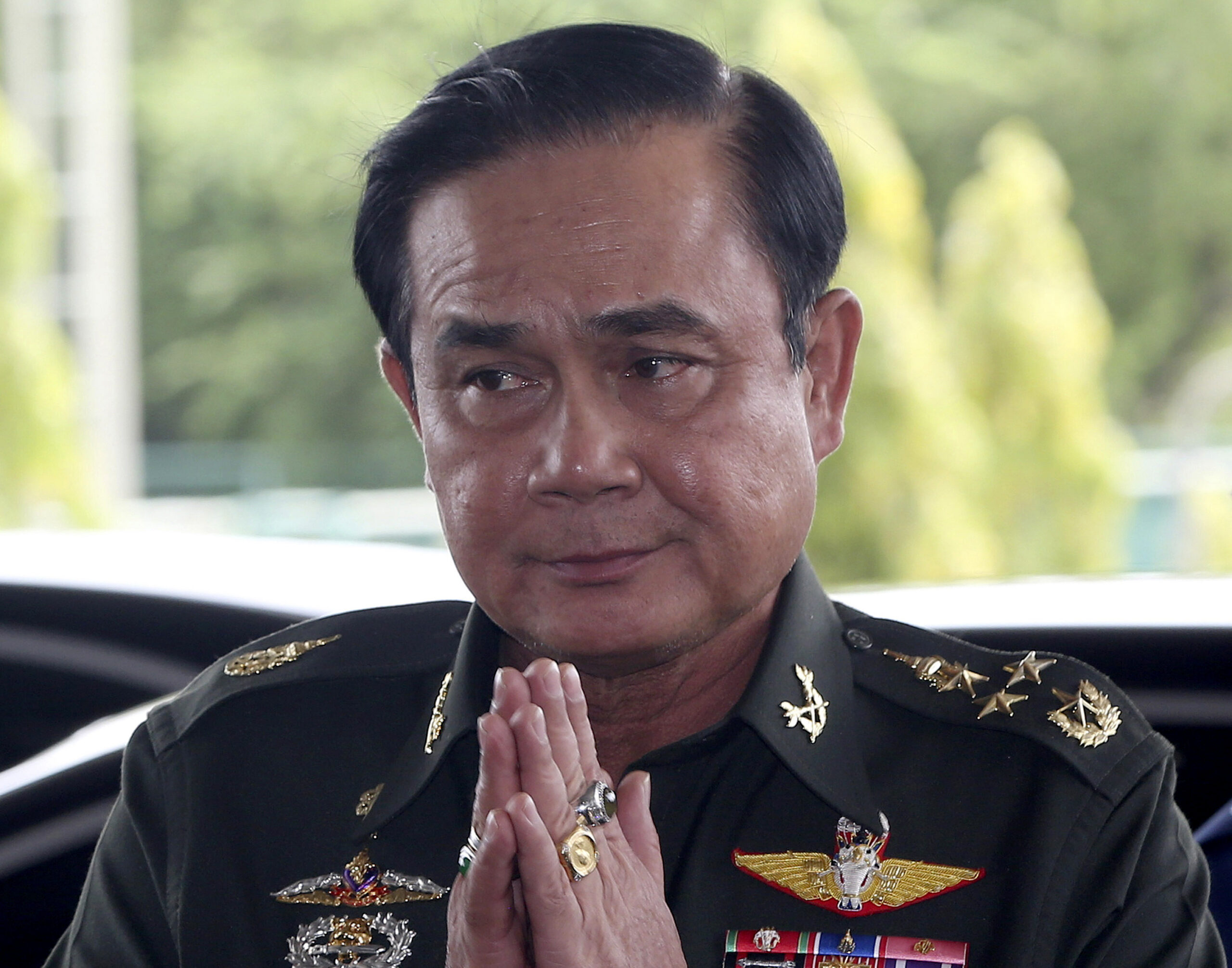 Thai junta leader says king endorses coup