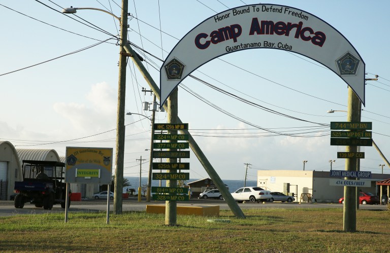 The administration presented a plan this year to close the detention center in Cuba by moving detainees, who can’t be released, to the United States. (AP Photo/Ben Fox)