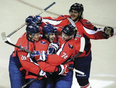 For Caps’ Perreault, a pretty neat trick