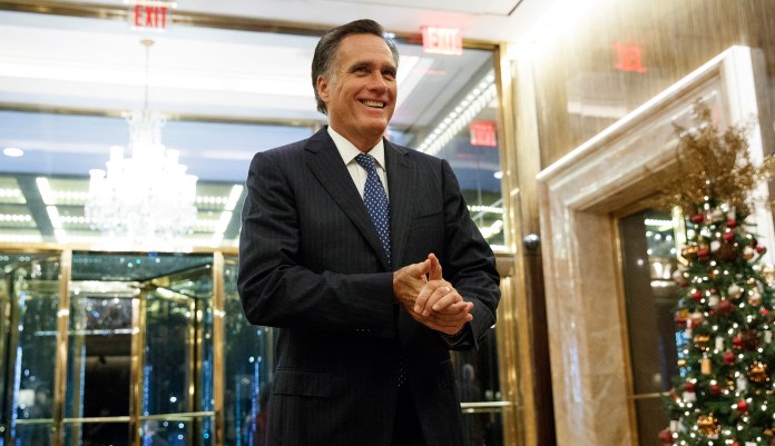 Utah Republican insiders say former 2012 GOP presidential nominee Mitt Romney will announce a run for the U.S. Senate soon. (AP Photo/Evan Vucci)