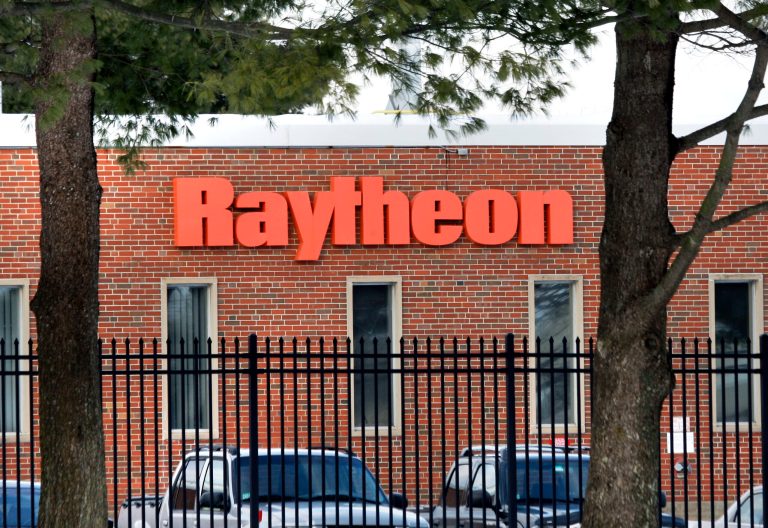 Former Indiana Gov. Mike Pence on Monday announced a nearly 5 million subsidy to aerospace giant Raytheon. 