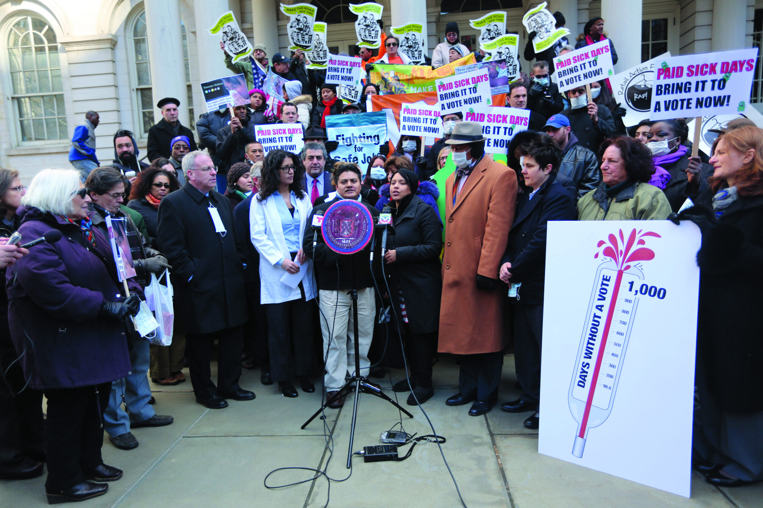 Flu season fuels debate over paid sick time laws