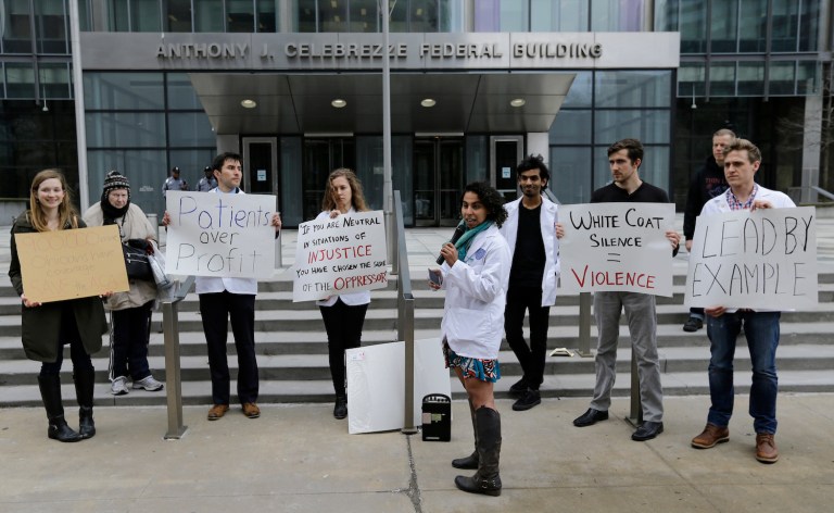 Major medical groups say they oppose the American Health Care Act even with the most recent changes. (AP Photo/Tony Dejak)