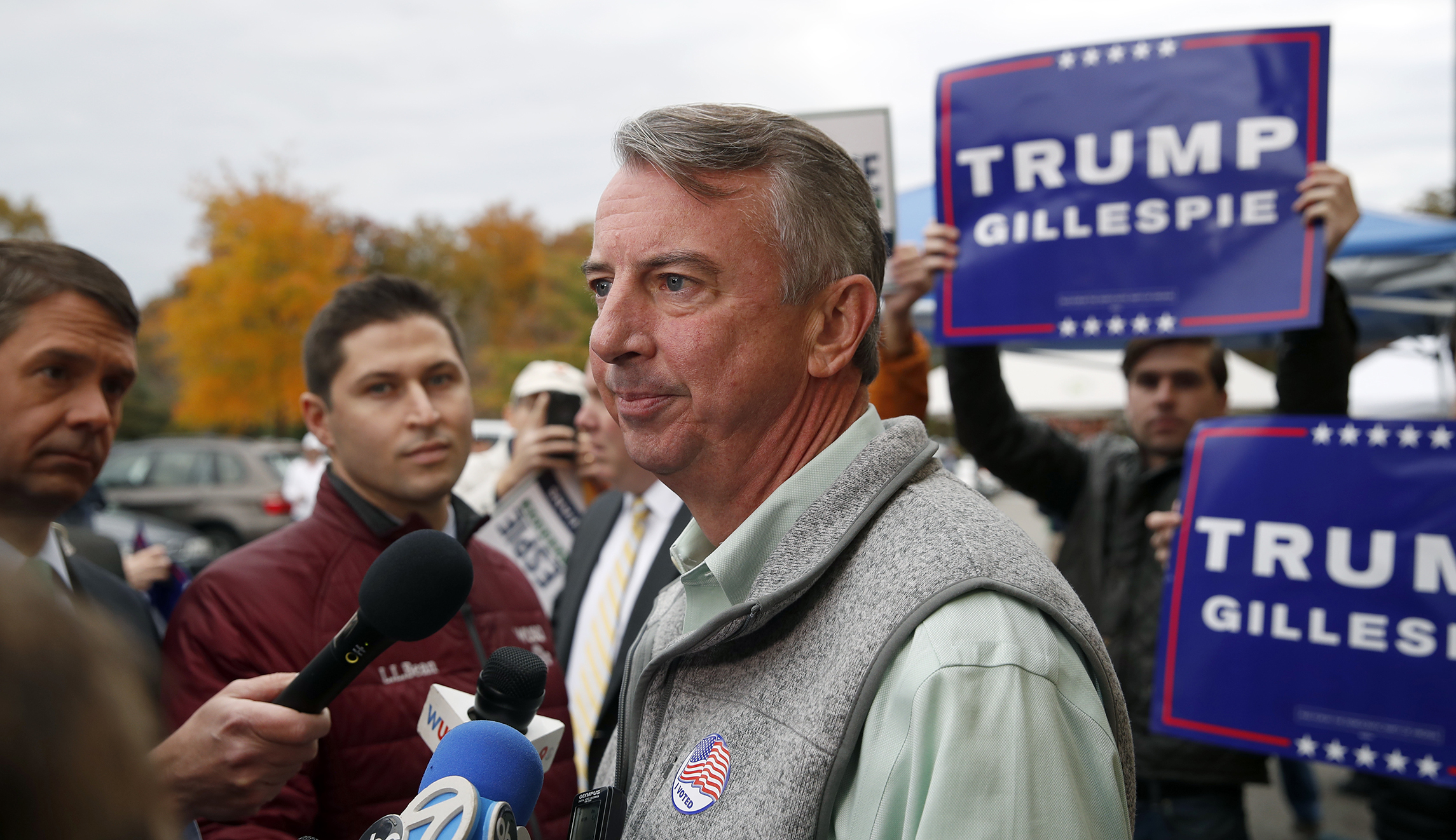 Virginia voters get robocall from Trump vouching for Ed Gillespie