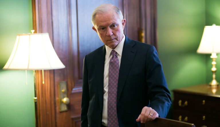 Trump has spent the past week publicly venting his frustration with Sessions' decision in March to recuse himself from the Russia investigation. (Graeme Jennings/Examiner)