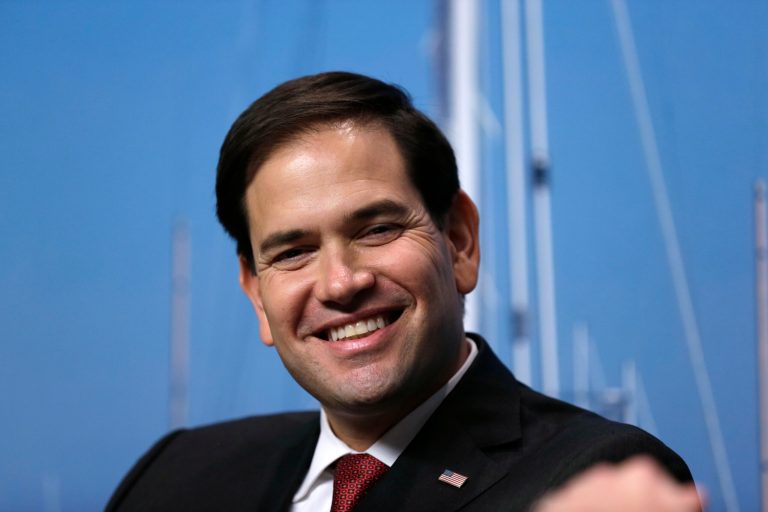 Like President Obama, Sen. Marco Rubio is running against a politician representing a political dynasty in the primary and facing the prospect of an older and more experienced general election rival.Â (AP Photo/Charles Krupa)