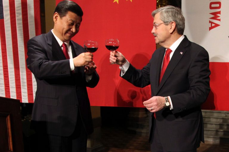 Brandstad, a longtime friend of Chinese President Xi Jinping, is set to meet with Trump's transition team. (AP Photo/The Des Moines Register, Andrea Melendez, Pool)