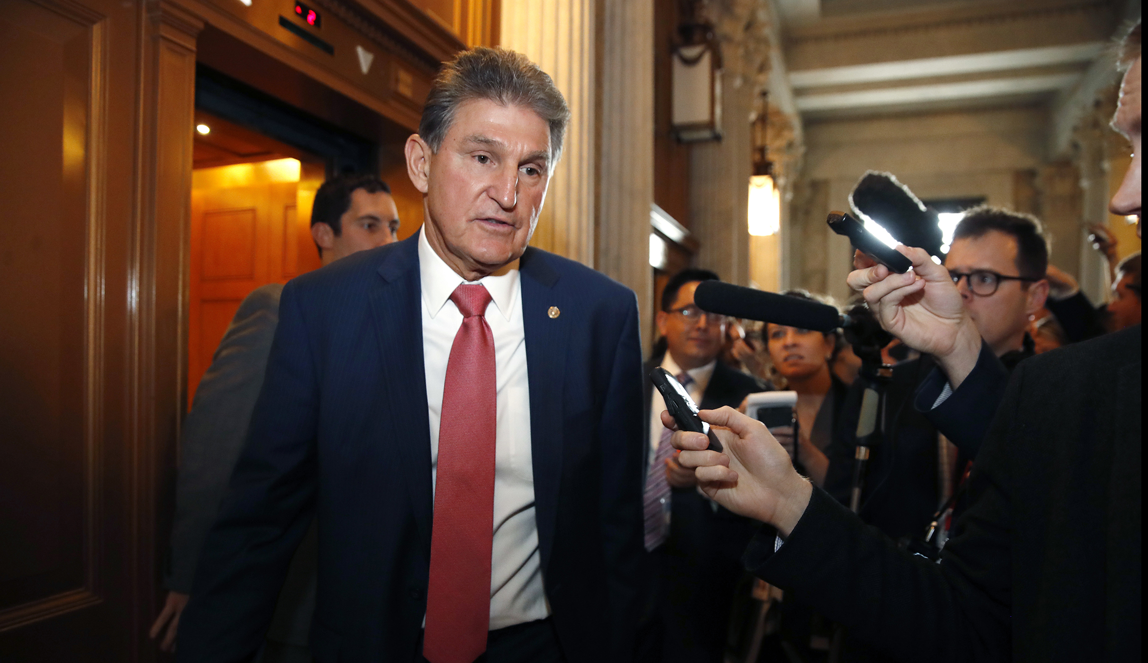 Mike Pence targets Sen. Joe Manchin on Twitter, urges West Virginians to vote against him