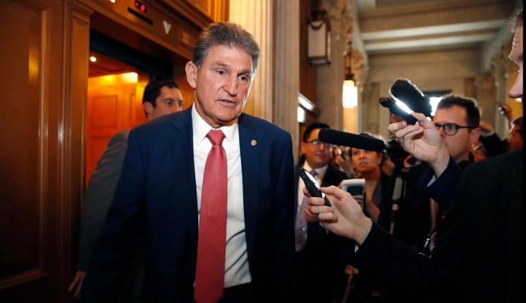Sen. Joe Manchin announced last week that he would seek re-election this year. (AP Photo/Jacquelyn Martin)