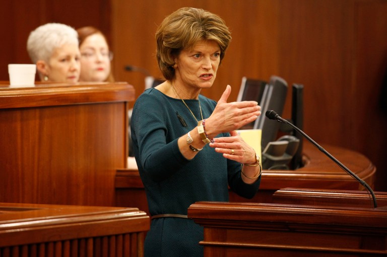 Sen. Lisa Murkowski, R-Alaska, introduced the bill, which stalled last year in part because of the presidential election. (AP Photo/Rashah McChesney)