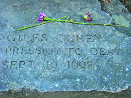 Crime History: Colonialist crushed to death in witch trials
