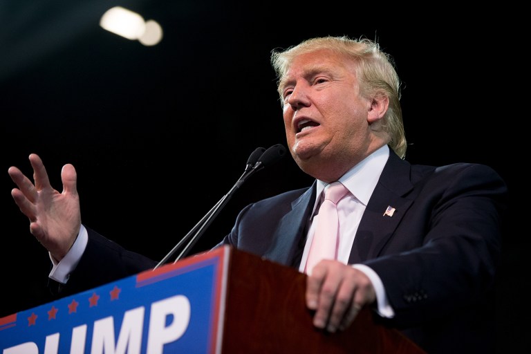 Each district had to chose three delegates and three alternates. But Trump's forces were shut out in several districts. (AP Photo/Andrew Harnik, File)