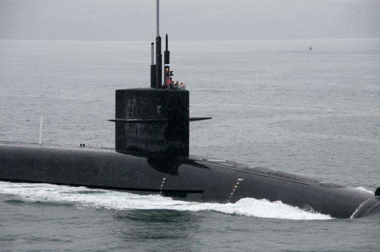 The Pentagon is moving forward on the Columbia-class ballistic missile submarine program. The nuclear-capable subs will replace the Ohio class, such as the USS Kentucky. (Navy illustration)