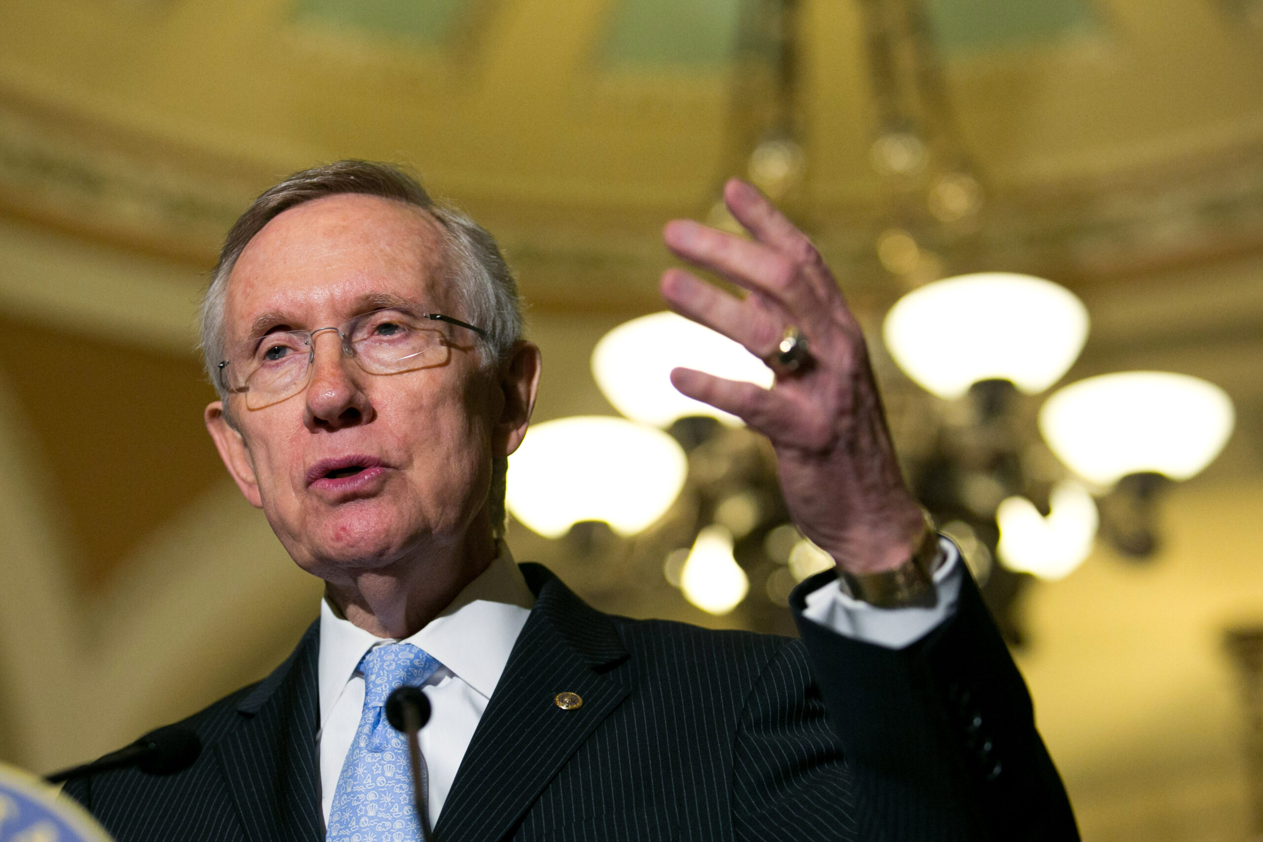 Harry Reid: ‘I don’t like the gridlock here in Congress’