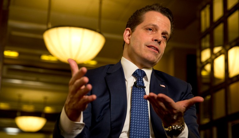 Former White House communications director Anthony Scaramucci said President Trump's remark about Democratic Sen. Elizabeth Warren fits in with the 