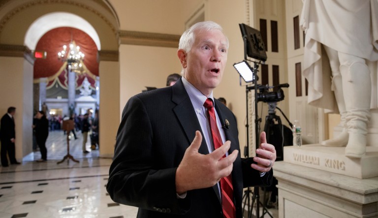 Rep. Mo Brooks, R-Ala., said, "I respect President Trump, but I am baffled and disappointed Mitch McConnell and the Swamp somehow misled the President into endorsing Luther Strange."